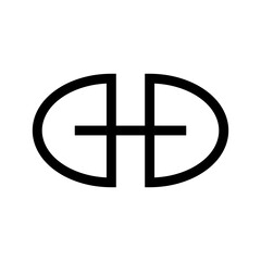 Obraz premium link icon or logo isolated sign symbol vector illustration - high quality black style vector icons 