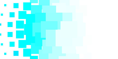 Light BLUE vector template with rectangles.