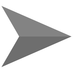 black arrow icon