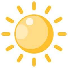 Sun or brightness icon