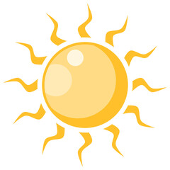 Sun or brightness icon