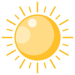 Sun or brightness icon