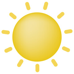 Sun or brightness icon