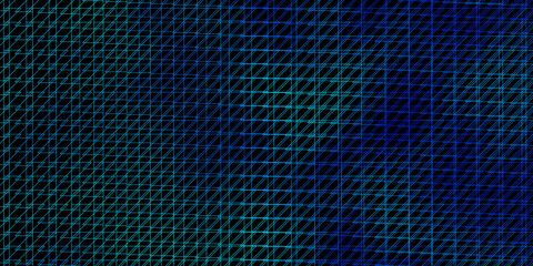 Naklejka premium Dark BLUE vector template with lines.