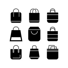 bag icon or logo isolated sign symbol vector illustration - high quality black style vector icons
