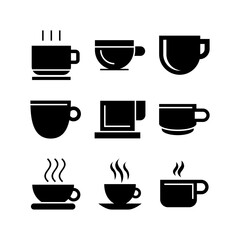 coffee icon or logo isolated sign symbol vector illustration - high quality black style vector icons
