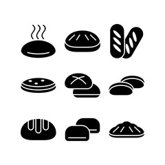 loaf icon or logo isolated sign symbol vector illustration - high quality black style vector icons
