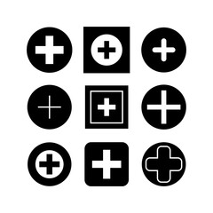 Obraz premium plus icon or logo isolated sign symbol vector illustration - high quality black style vector icons 