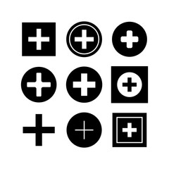 Obraz premium plus icon or logo isolated sign symbol vector illustration - high quality black style vector icons 