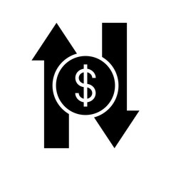 currency value icon or logo isolated sign symbol vector illustration - high quality black style vector icons
