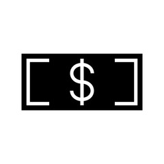 dollar icon or logo isolated sign symbol vector illustration - high quality black style vector icons
