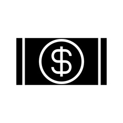 Obraz premium dollar icon or logo isolated sign symbol vector illustration - high quality black style vector icons 