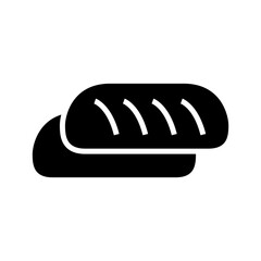 loaf icon or logo isolated sign symbol vector illustration - high quality black style vector icons
