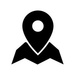 map icon or logo isolated sign symbol vector illustration - high quality black style vector icons
