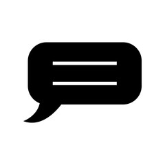 Naklejka premium message icon or logo isolated sign symbol vector illustration - high quality black style vector icons 