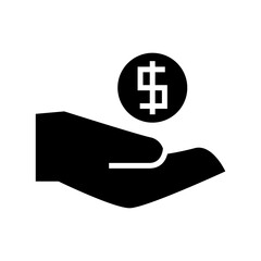 Obraz premium paying icon or logo isolated sign symbol vector illustration - high quality black style vector icons 