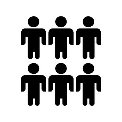 people icon or logo isolated sign symbol vector illustration - high quality black style vector icons
