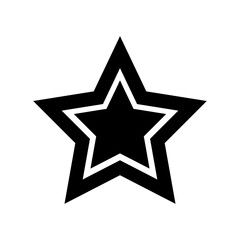 Obraz premium star icon or logo isolated sign symbol vector illustration - high quality black style vector icons 