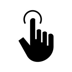 touch icon or logo isolated sign symbol vector illustration - high quality black style vector icons
