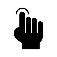 touch icon or logo isolated sign symbol vector illustration - high quality black style vector icons
