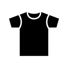 tshirt icon or logo isolated sign symbol vector illustration - high quality black style vector icons
