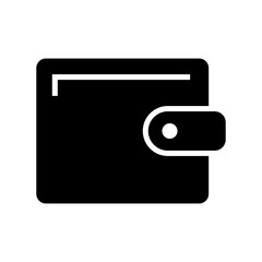 wallet icon or logo isolated sign symbol vector illustration - high quality black style vector icons
