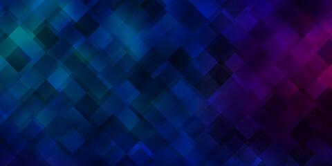 Light Blue, Red vector background with rectangles.