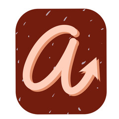 Ransom Note Alphabet A