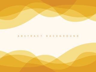 simple abstract shape yellow background
