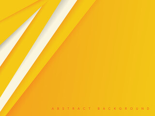 simple abstract shape yellow background