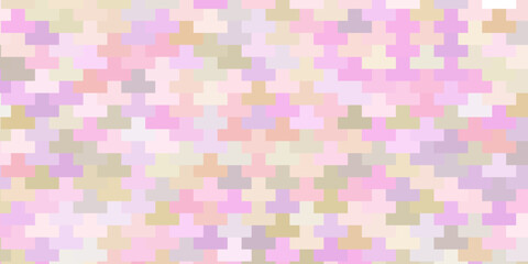 Light Multicolor vector texture in rectangular style.