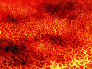 red hot lava pattern background