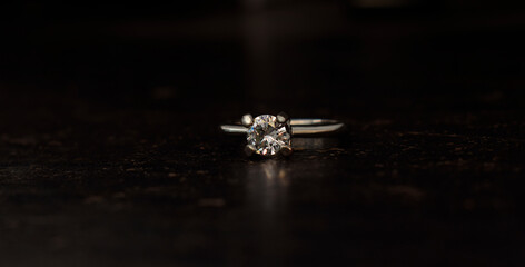 Precious diamonds are expensive and rare. For jewelry making	