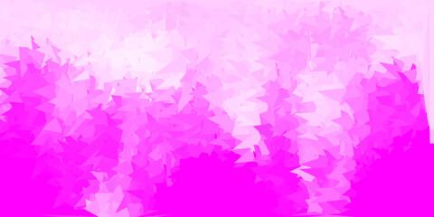 Fototapeta na wymiar Light pink vector polygonal background.