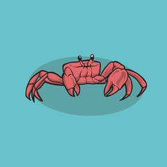 crab shrimp or lobster cute