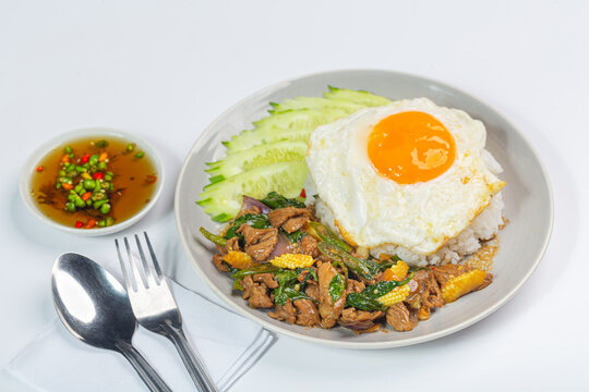 Stir Fried Beef with Chili on Rice