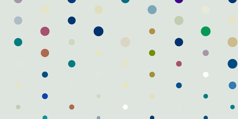 Light blue, yellow vector background with spots.
