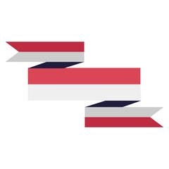 Indonesian Flag Decoration Sticker