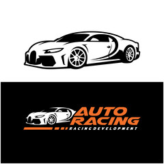 Fototapeta premium ready made logo for car, service and automotive company
