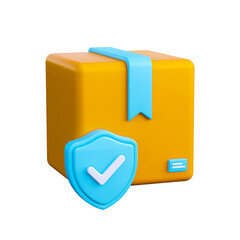 3d delivery service icon transparent background