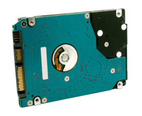 computer memory storage on transparent background png file