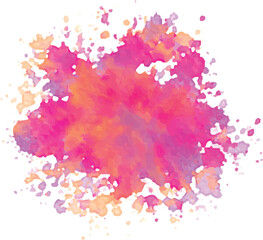 Obraz premium watercolor stains colorful