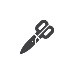 Scissors vector icon