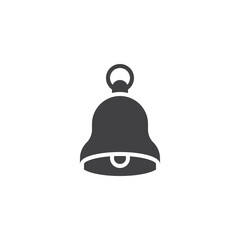 School bell vector icon