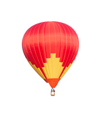 Hot air balloon isolated