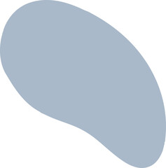 Group of organic Blob Shape with geometric line, minimalist element