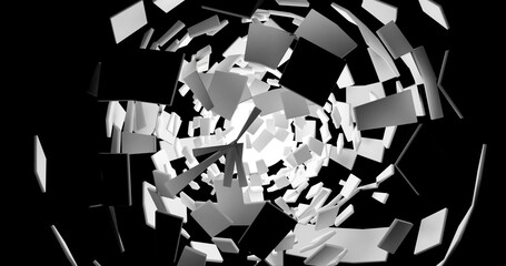 abstract background with squares