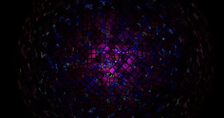 Naklejka premium abstract background with squares