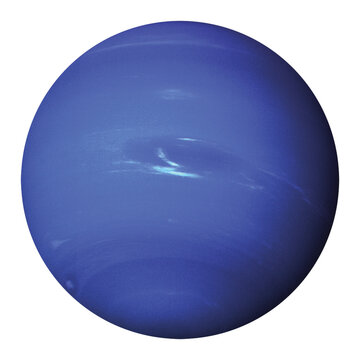 Neptune on space background. Elements of this image furnished by NASA.