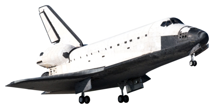 Space Shuttle. Elements of this image furnished by NASA. - Powered by Adobe